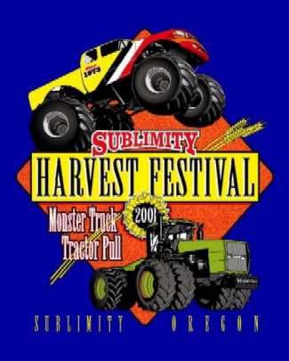 Sublimity Harvest Fest logo