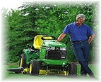 Picture of JD Lawn mower